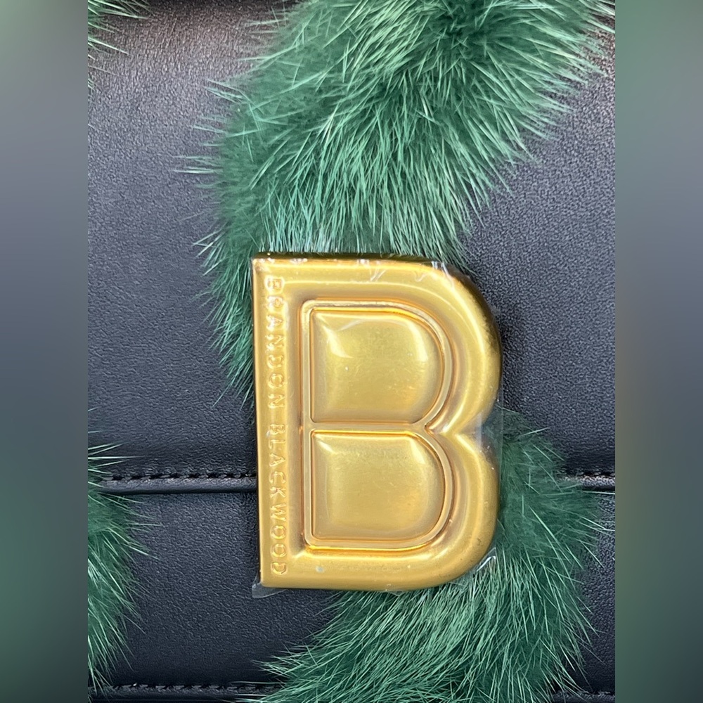Brandon Blackwood medium Nia bag with mink fur - Picture 10 of 12